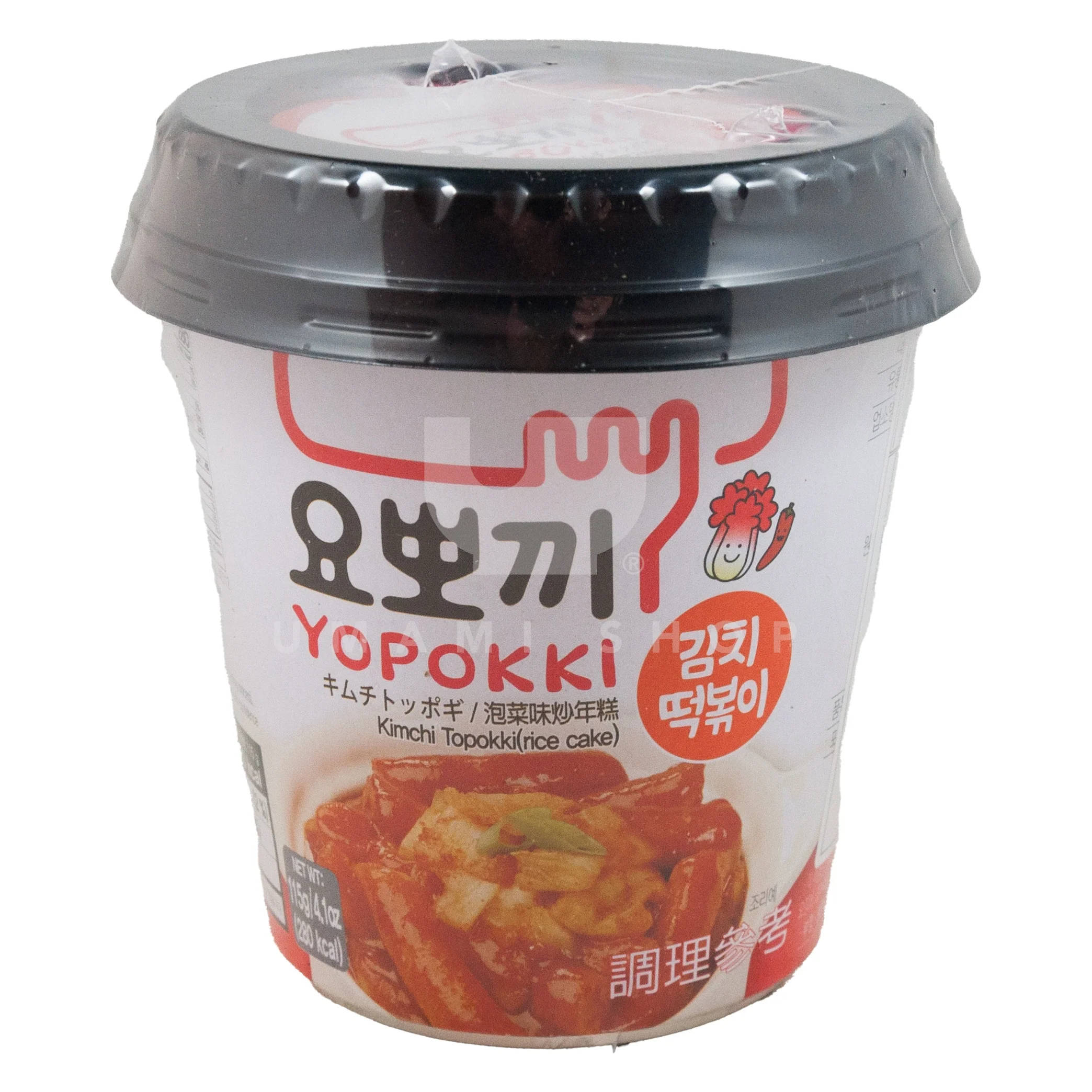 Topokki Kimchi Cup (Rice Cake) BB AUG 2025