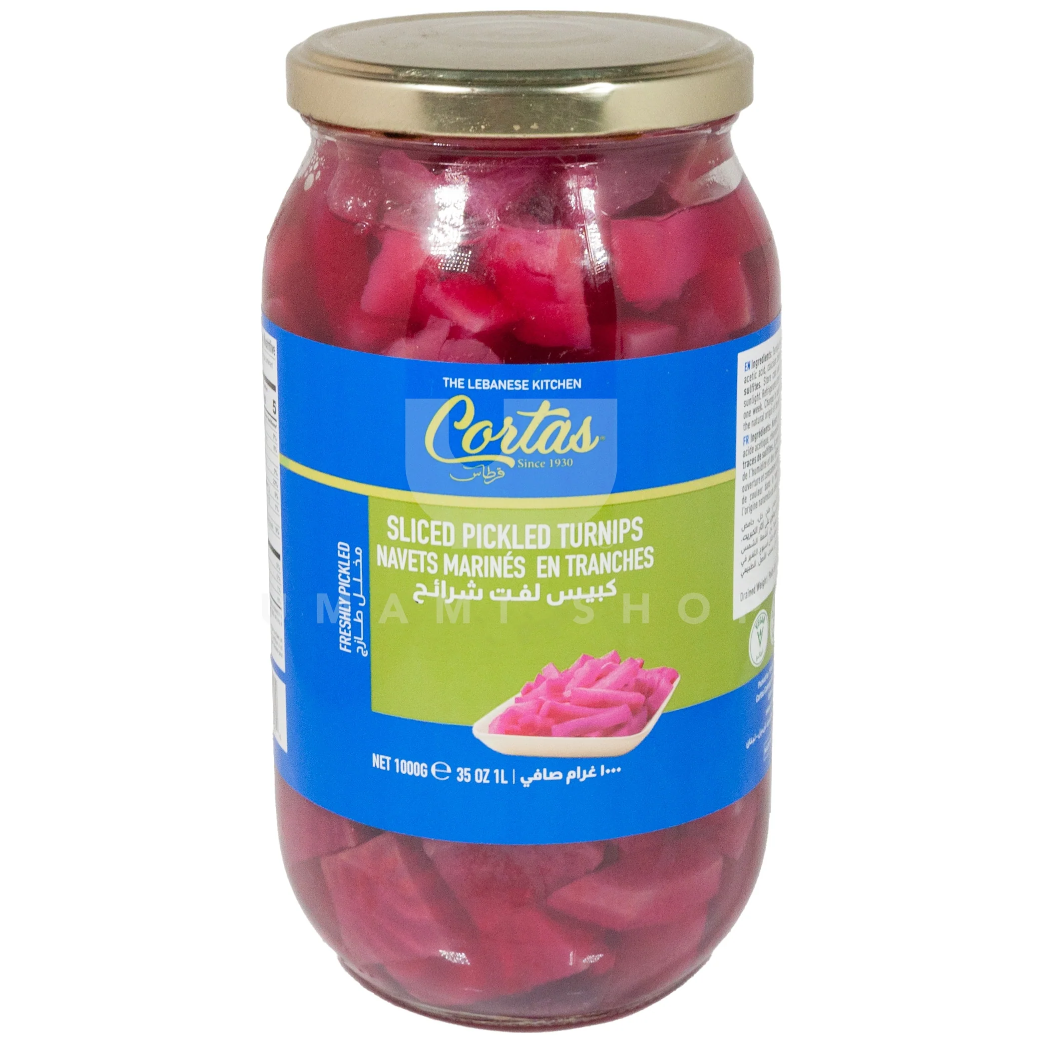 Turnips Sliced & Pickled