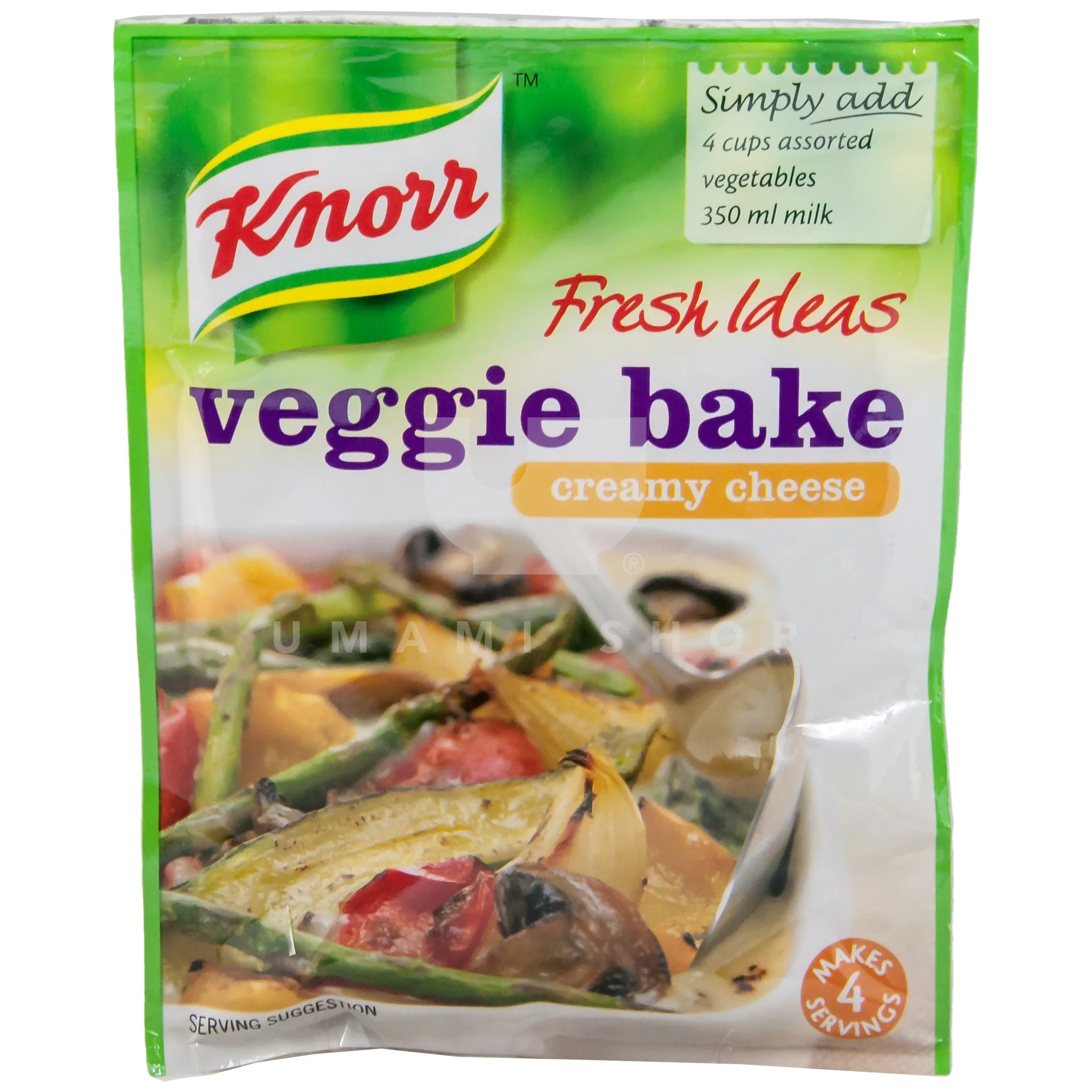 Veggie Bake Creamy Cheese