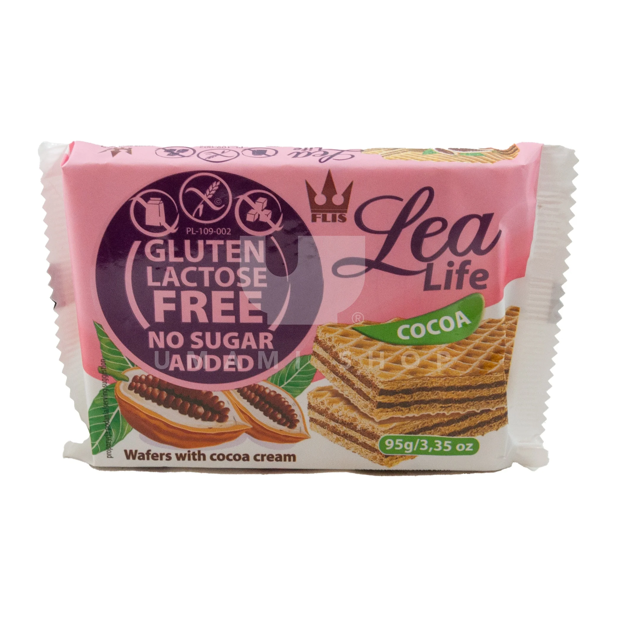 Wafers w/Cocoa Cream (GF)