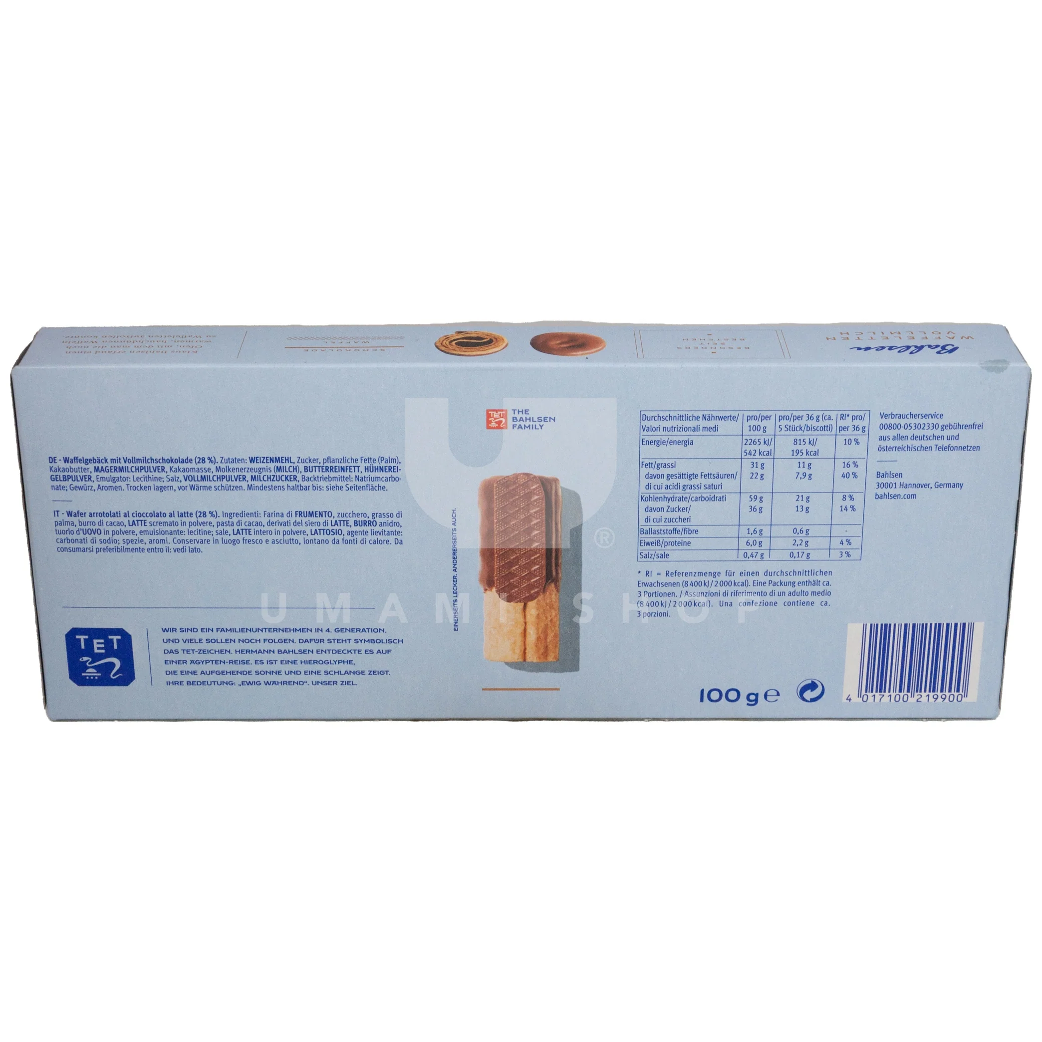 Wafers Milk Chocolate - Image 2