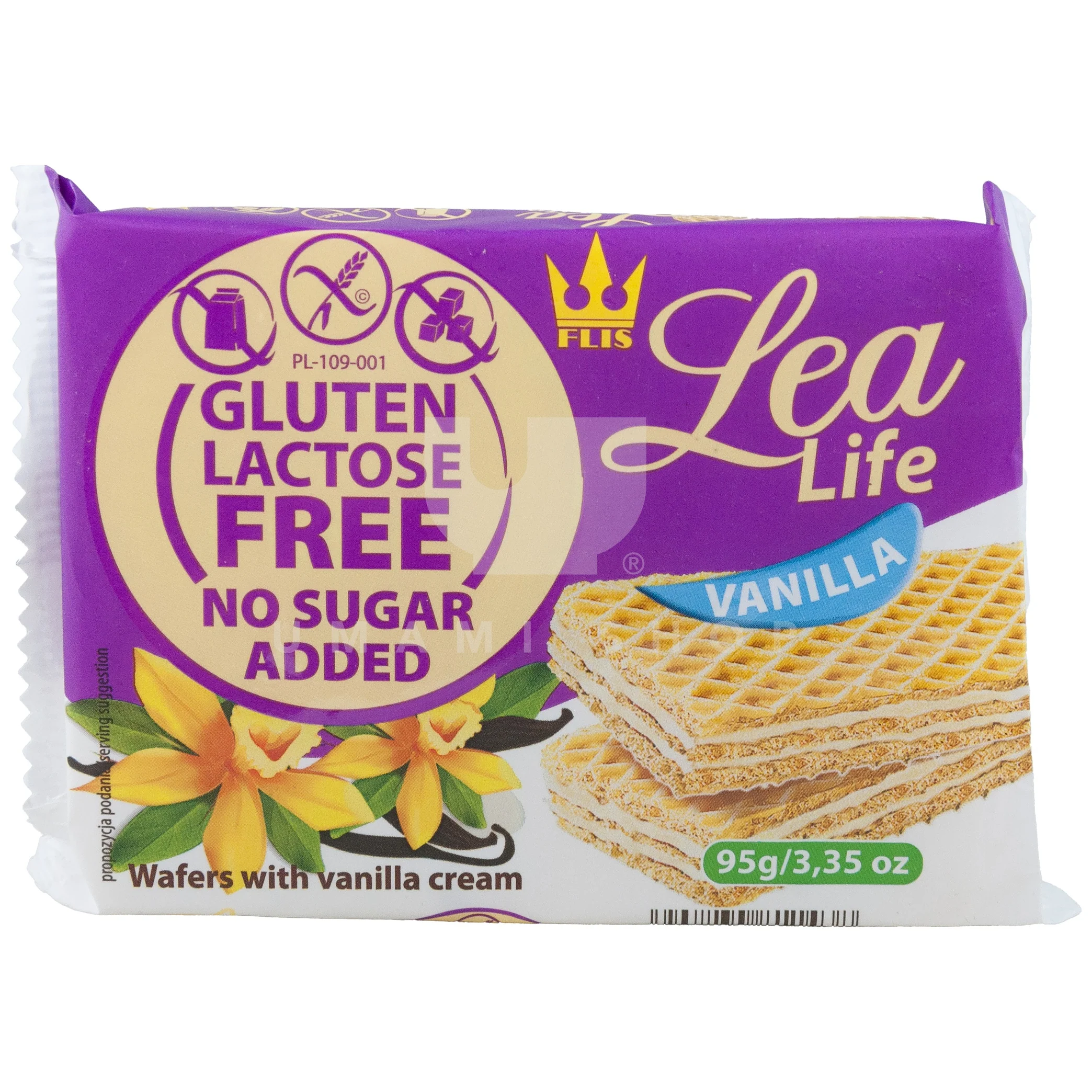 Wafers w/Vanilla Cream (GF)