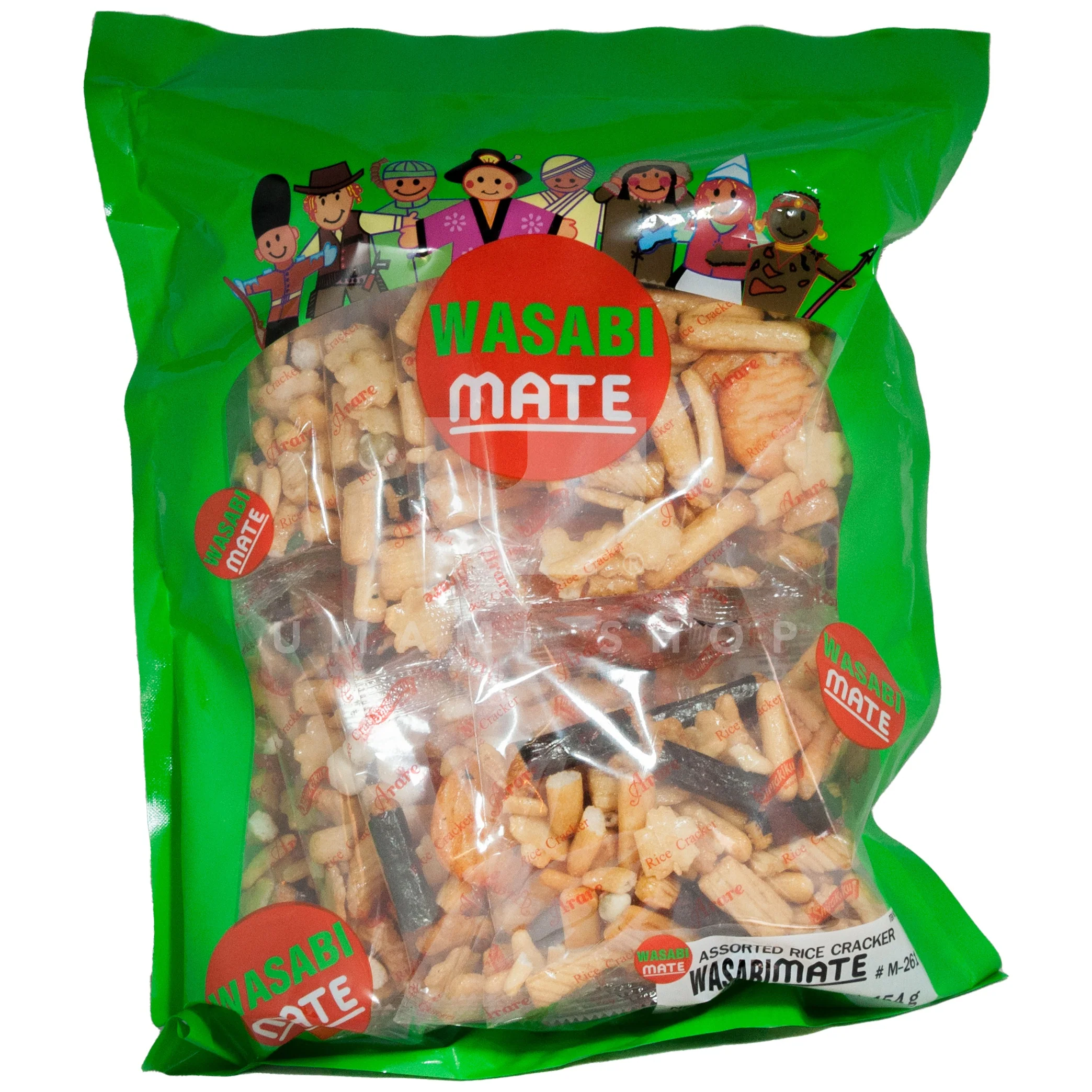 Rice Cracker Wasabi Mate