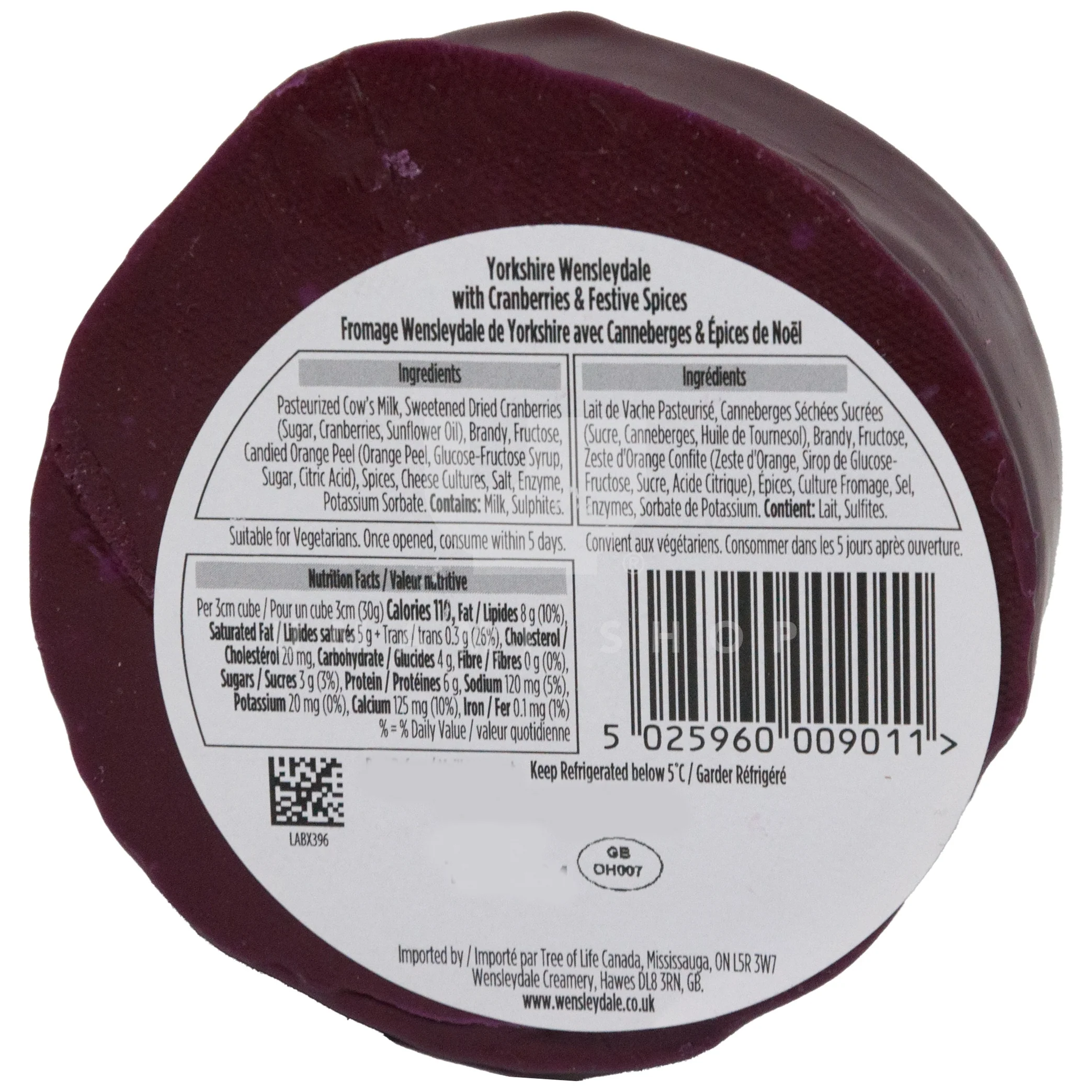Wensleydale Cranberries&Spices - Image 2