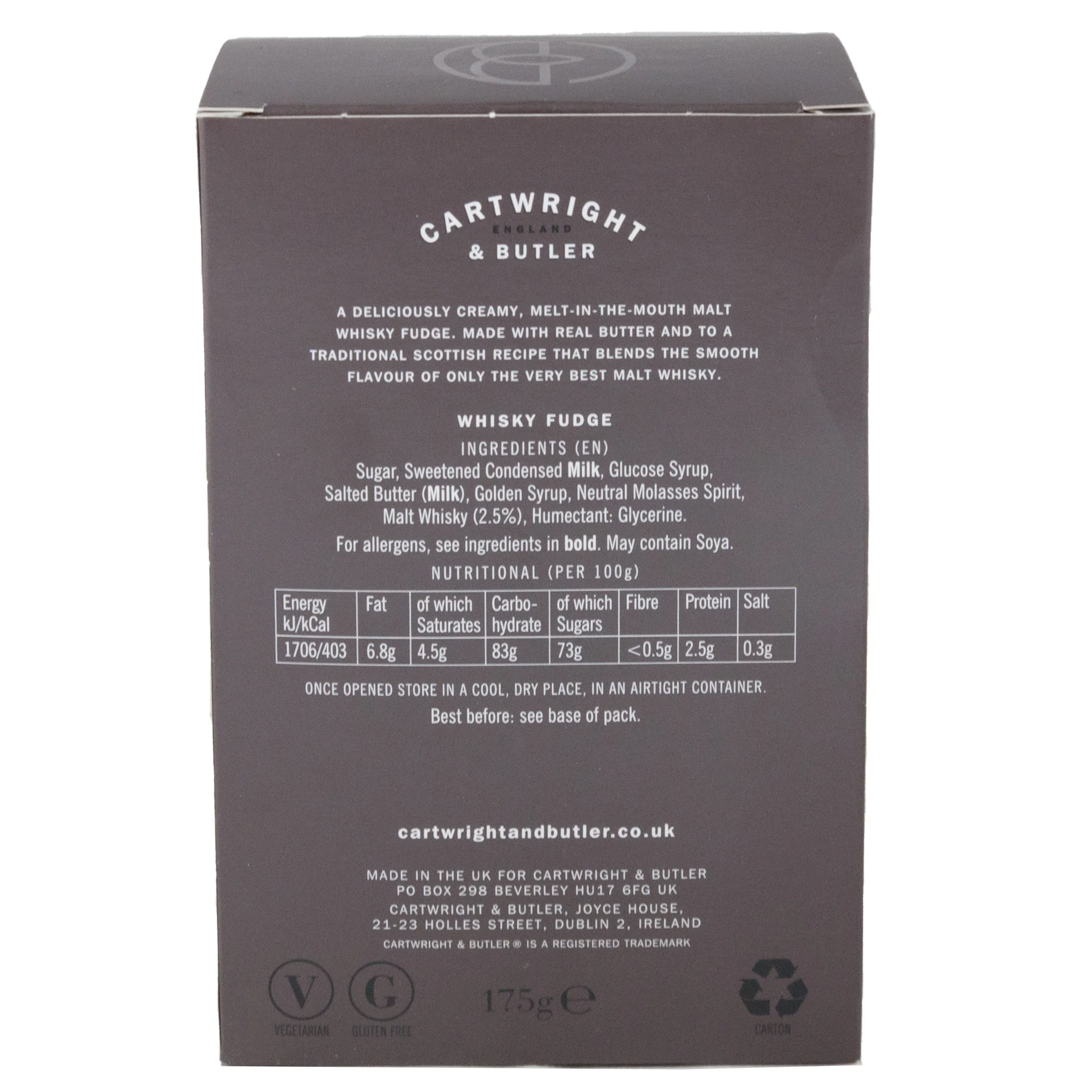Whisky Fudge Single Malt (Box) - Image 2