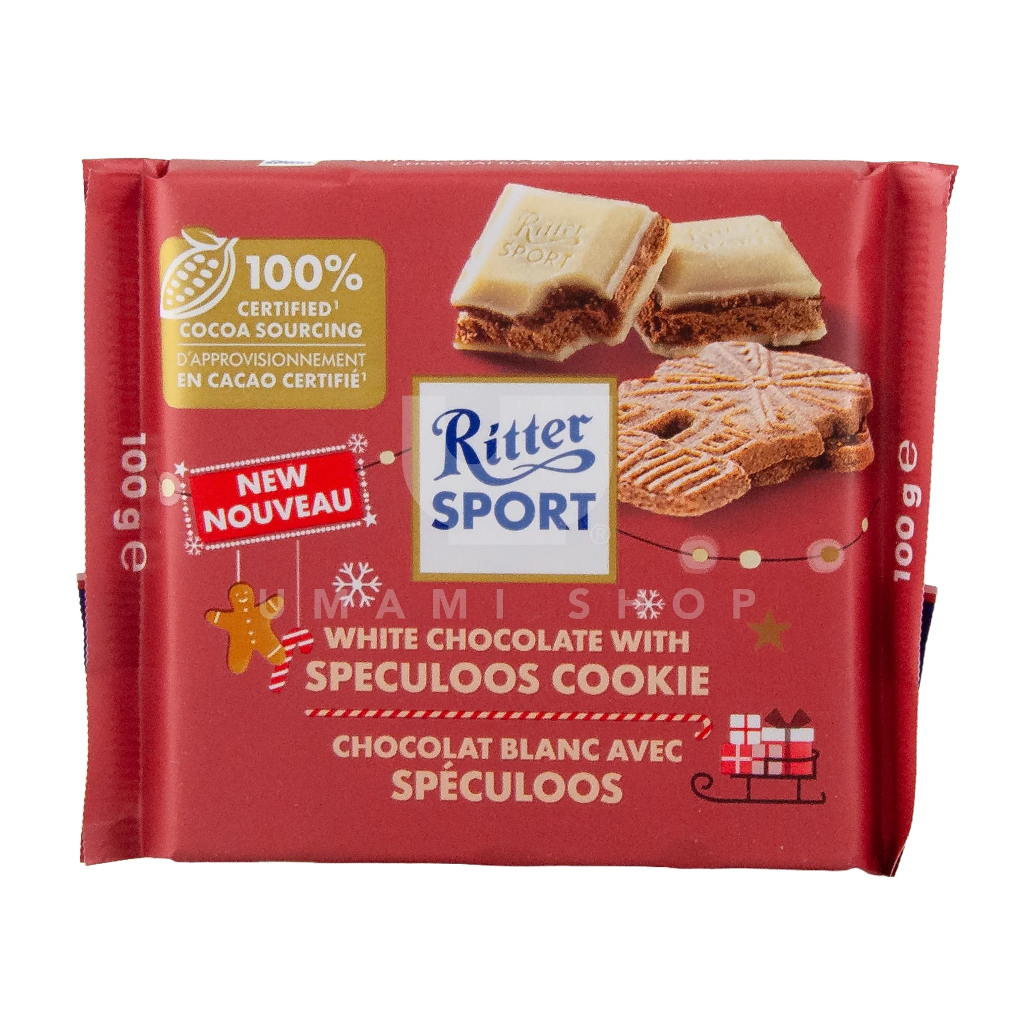 White Chocolate w/Speculoos