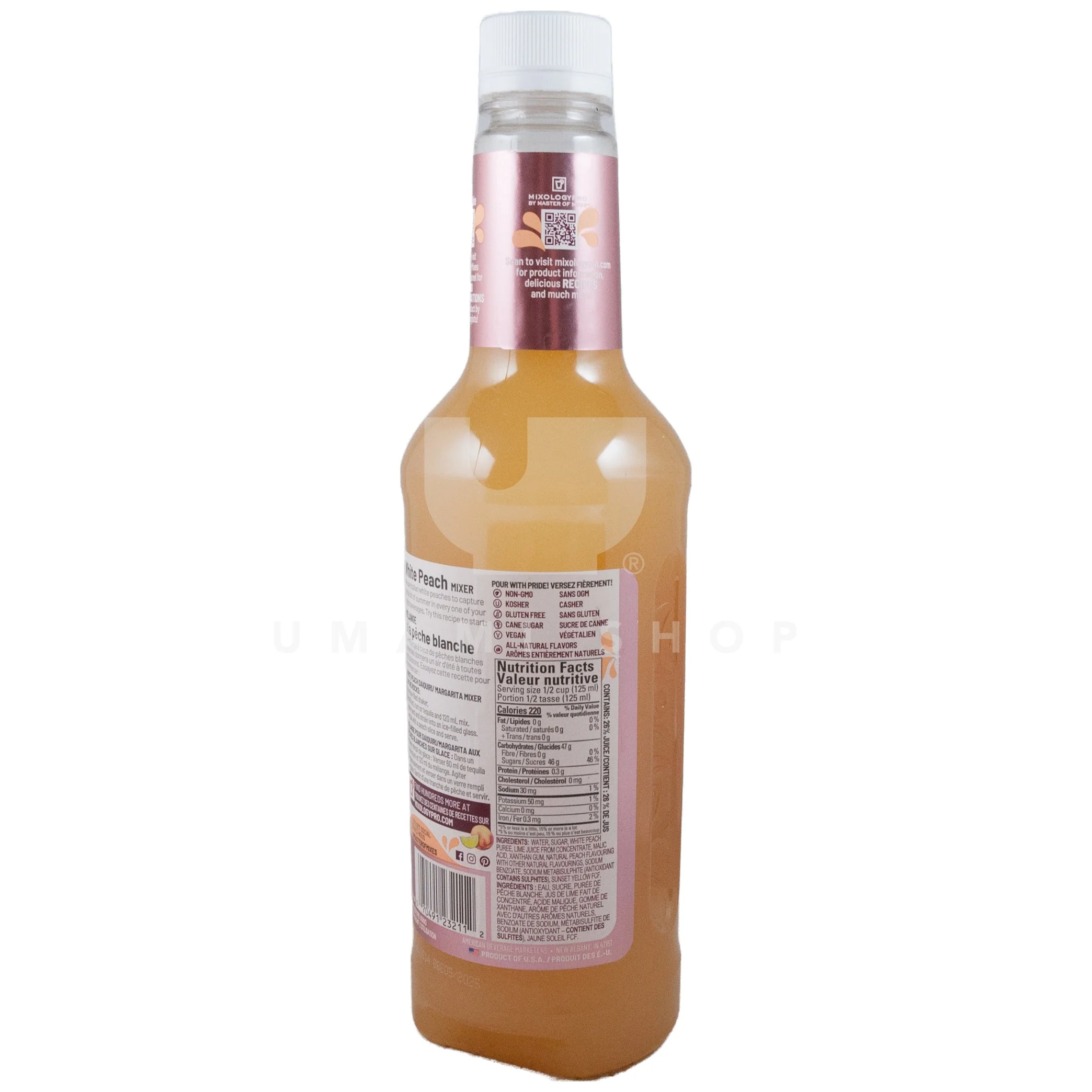 Daiquiri White Peach Mixer (GF,V) - Image 2