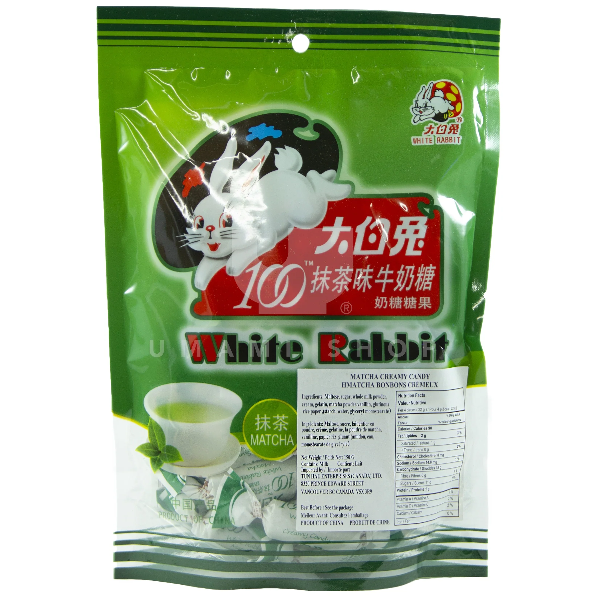 White Rabbit Candy Matcha