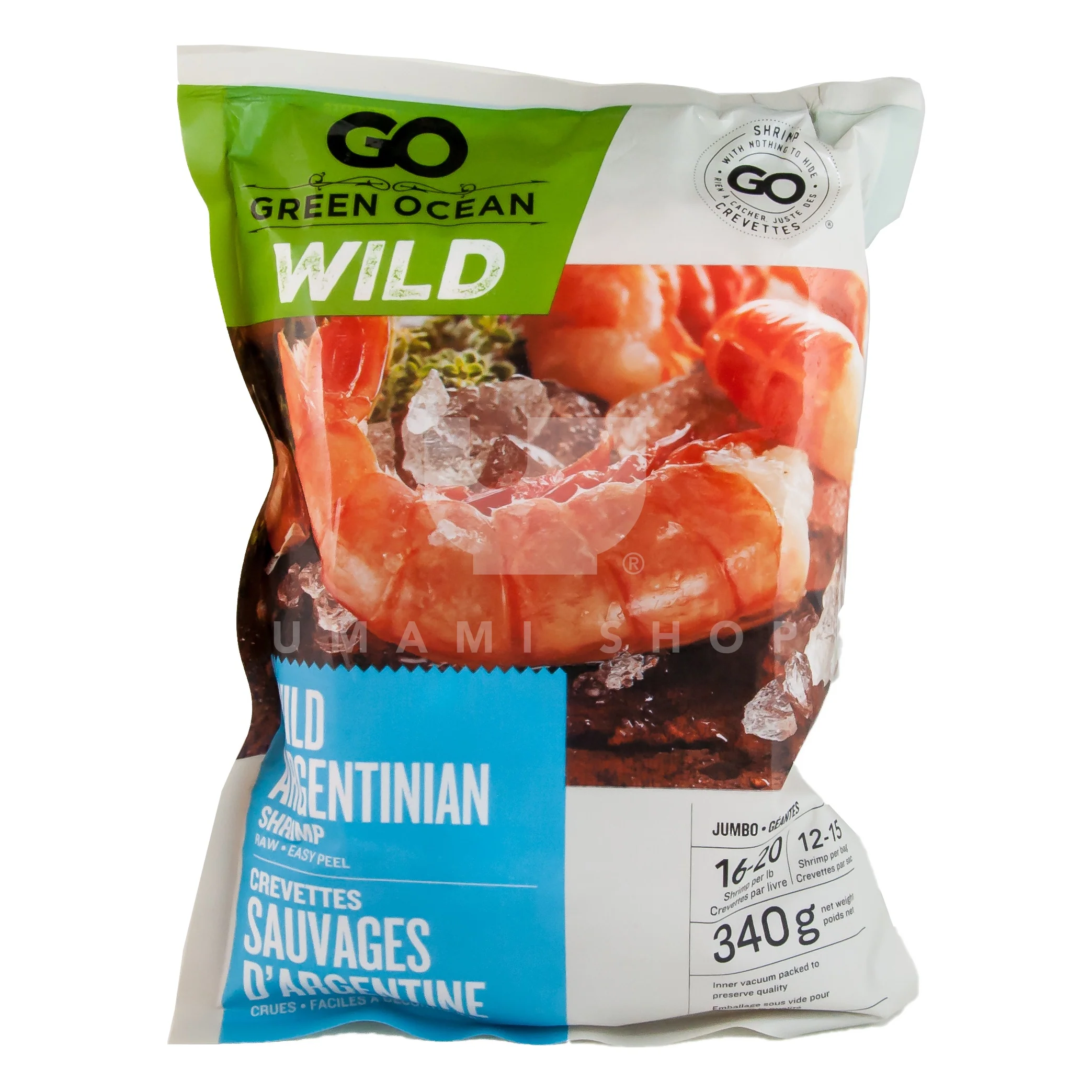 Wild Argentinian Shrimp 16-20