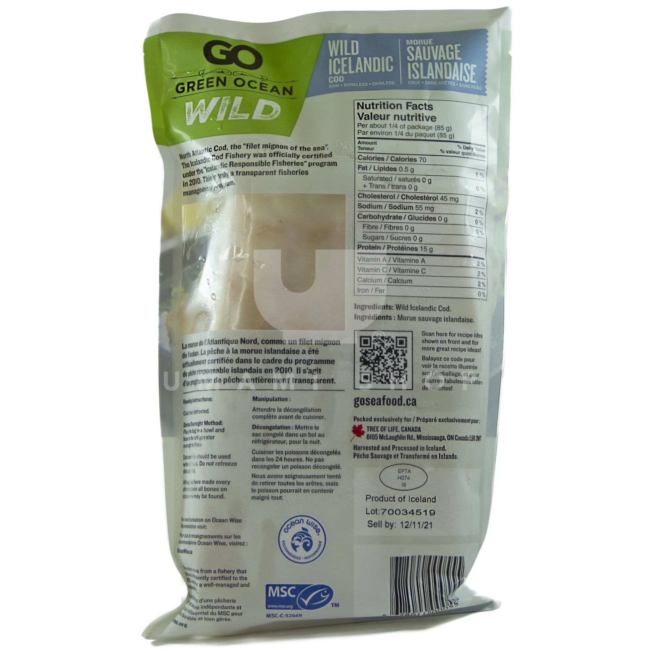 Wild Icelandic Cod 2Pcs - Image 2