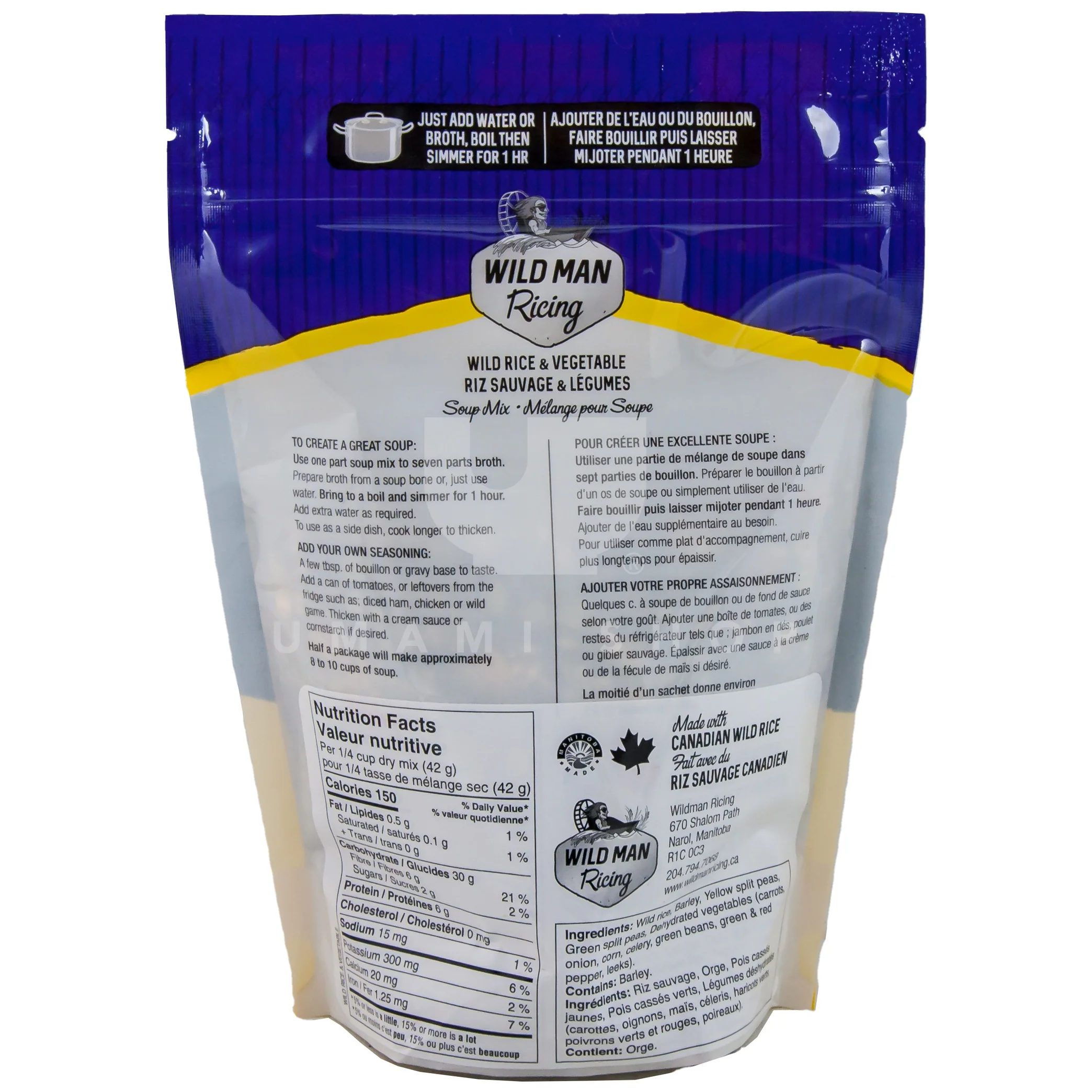 Wild Rice & Veggie Soup Mix - Image 2