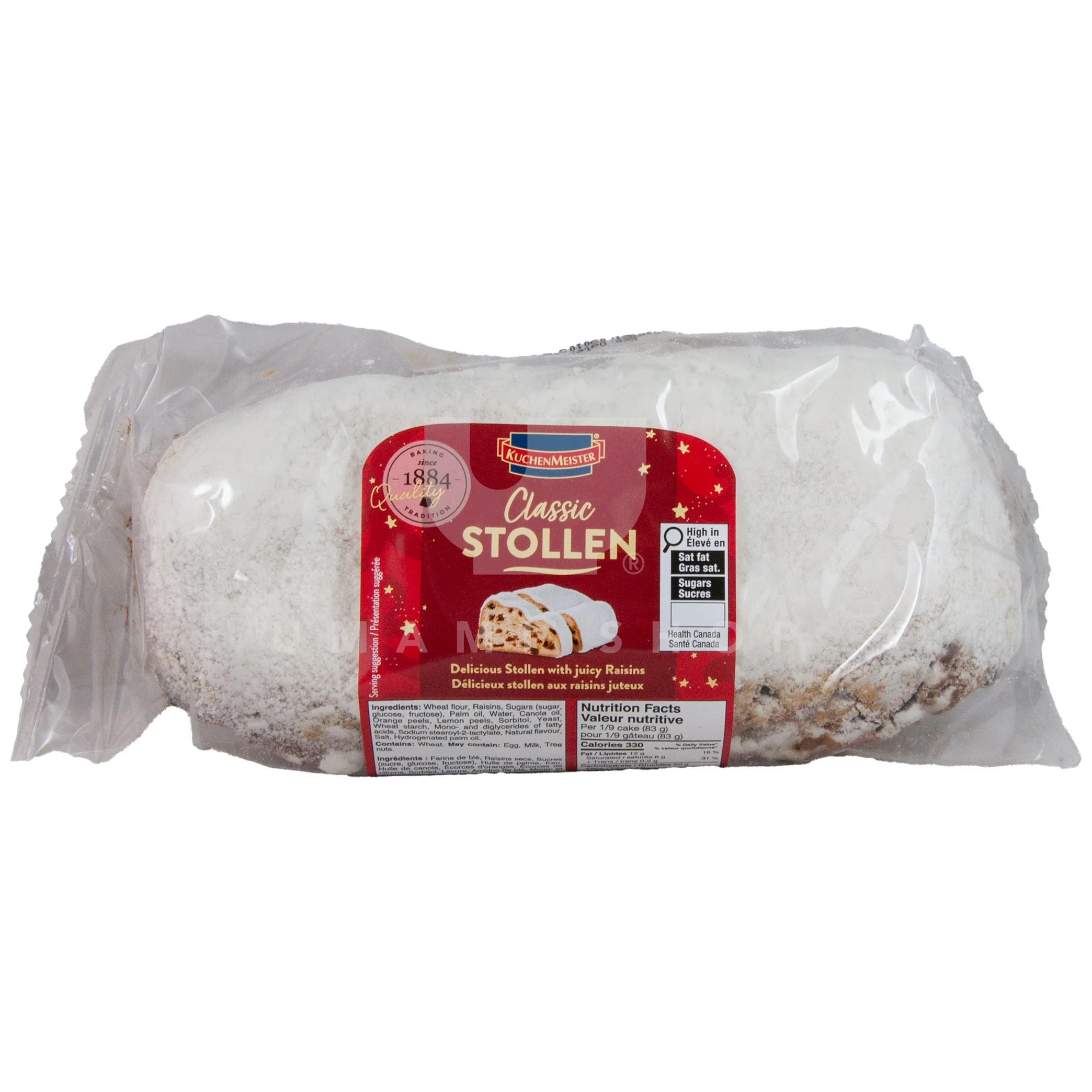 Christmas Stollen w/Fruits
