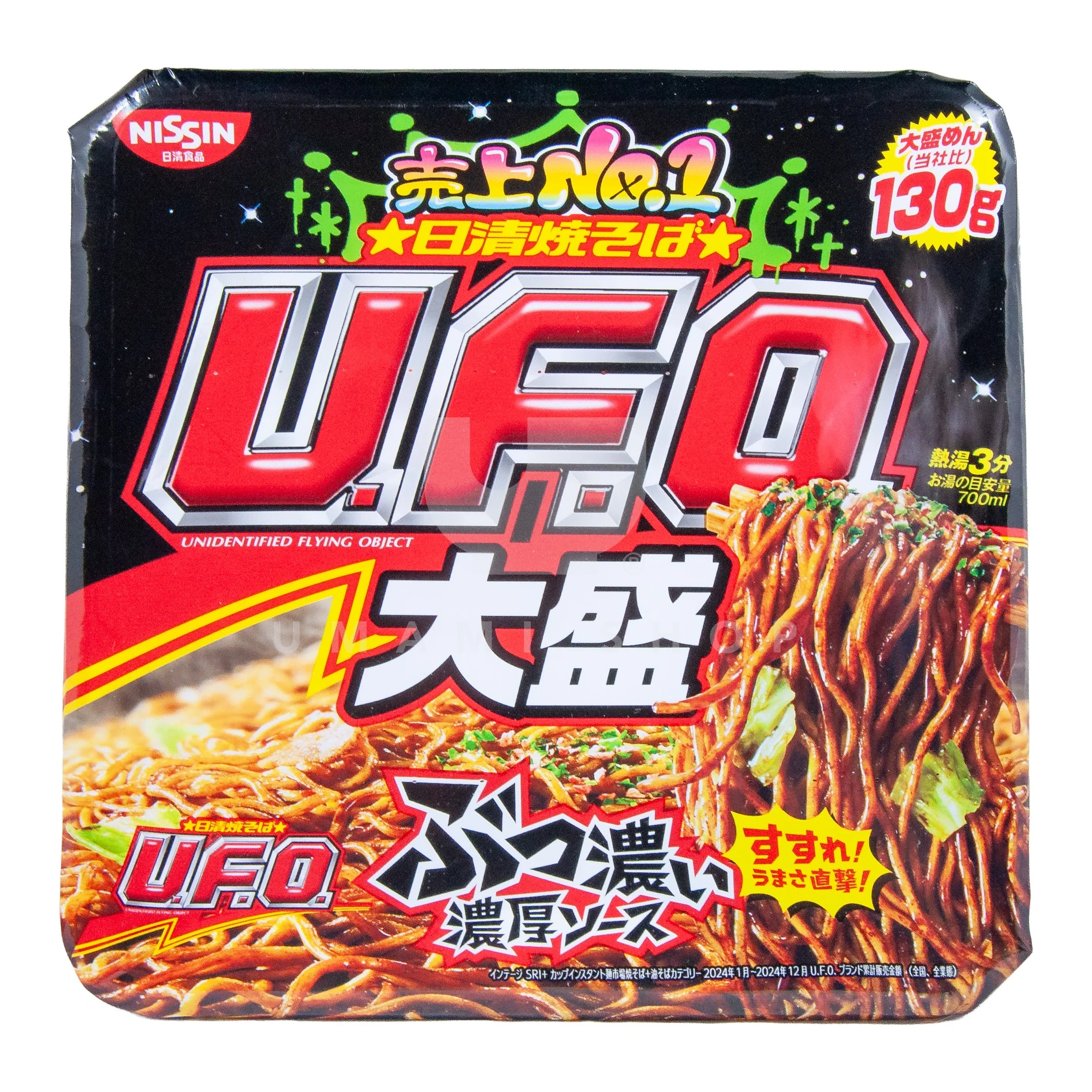 Yaki-Soba UFO Omori Noodles Cup