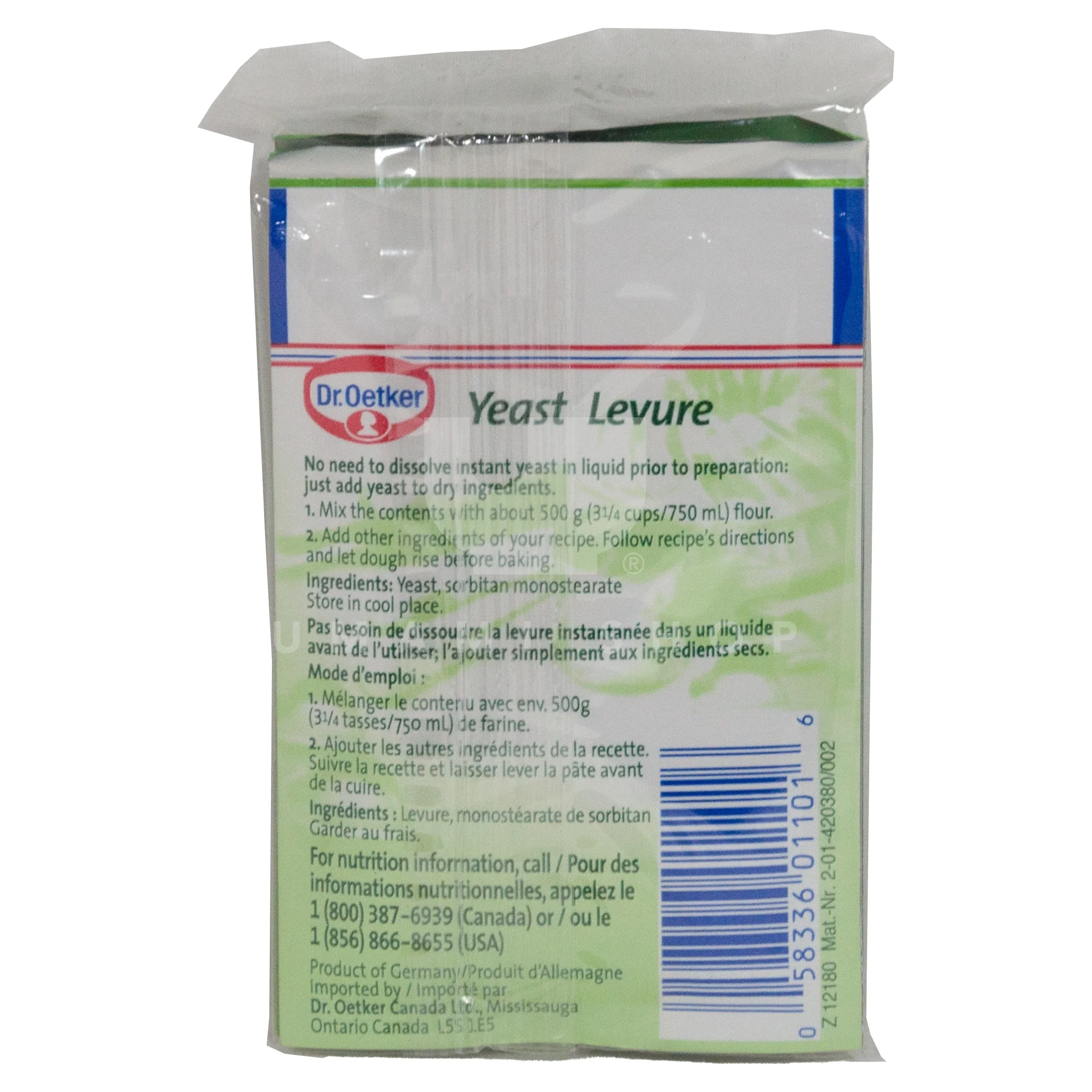 Yeast Levure Instant 3Pack - Image 2