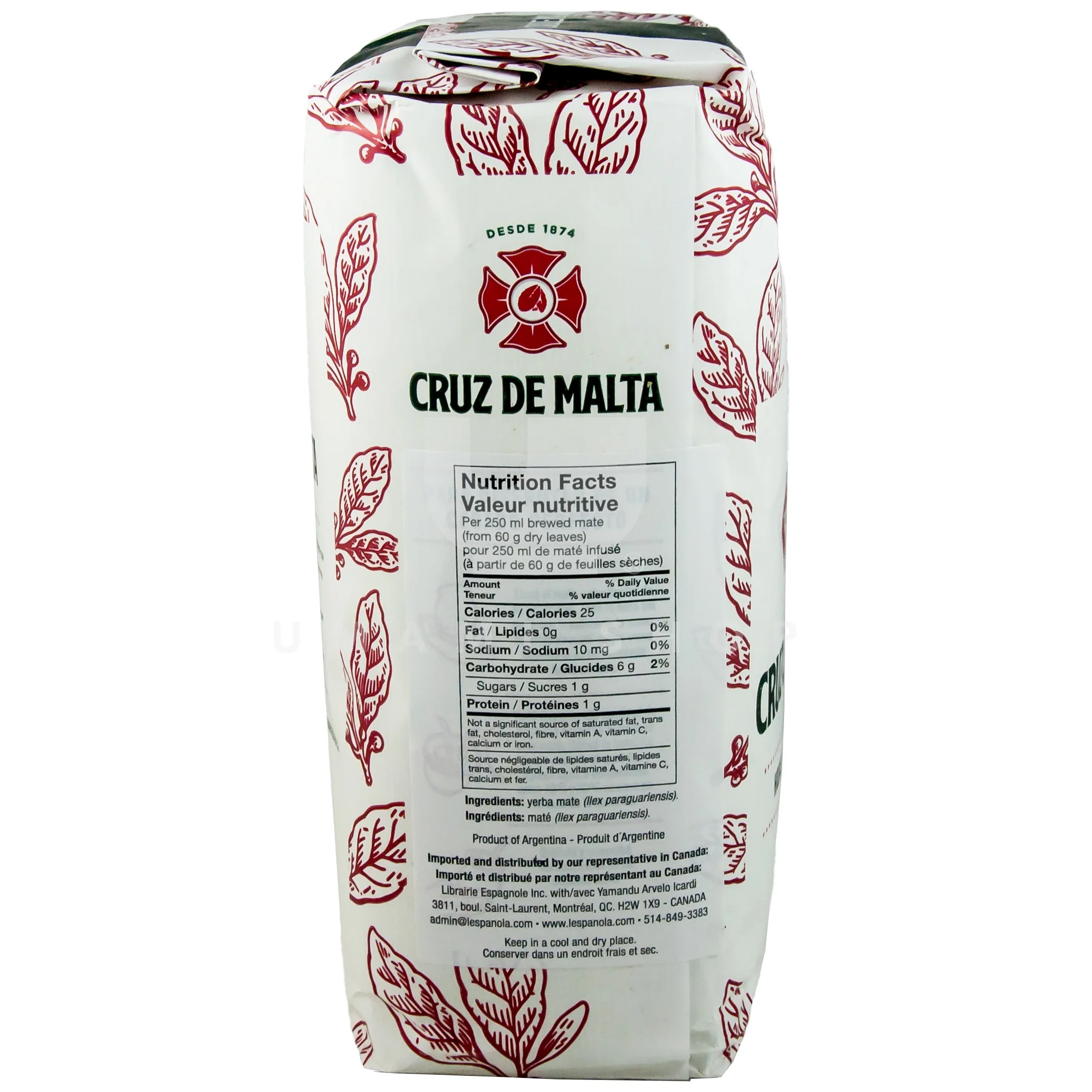 Yerba Mate Cruz De Malta 2.2Lbs - Image 2