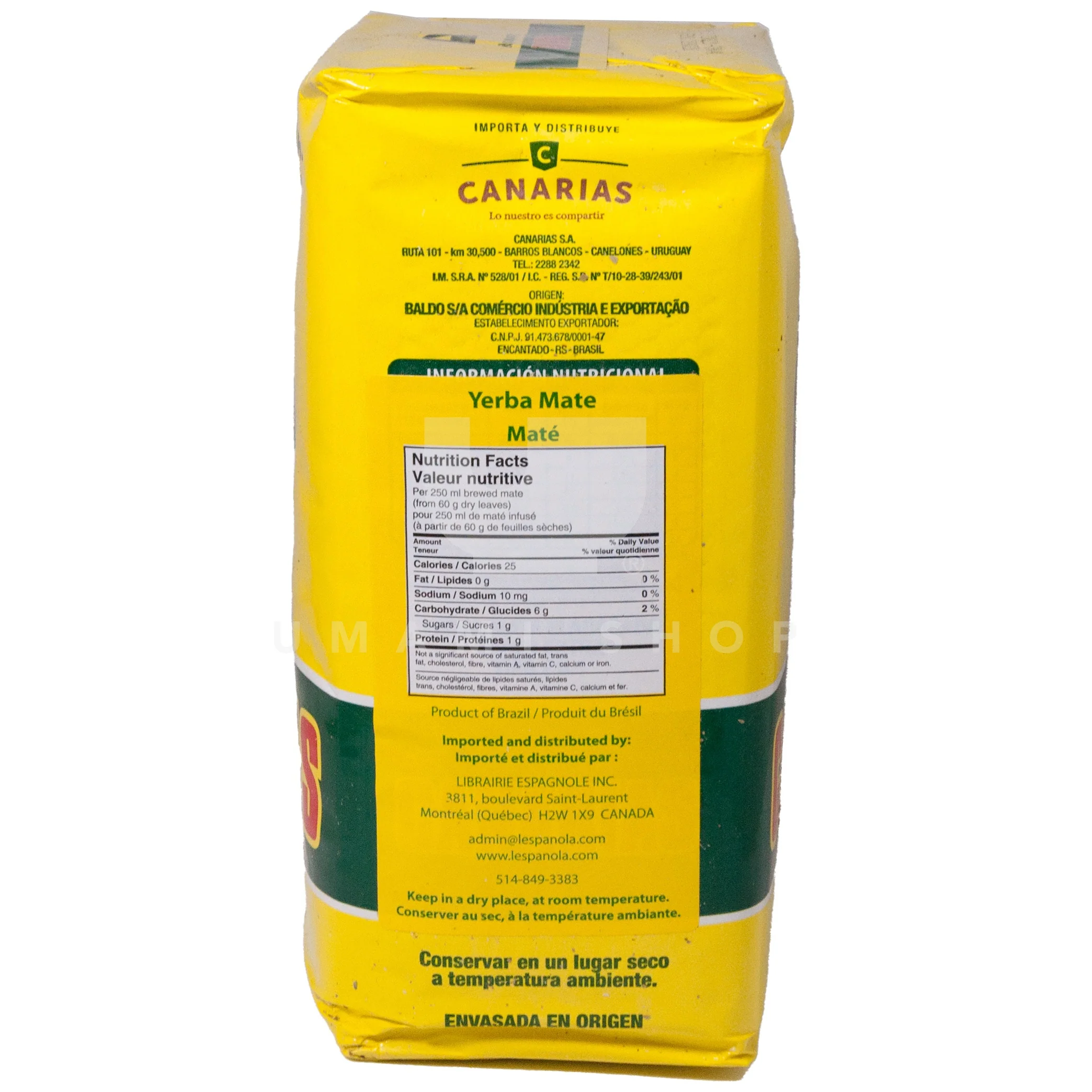 Yerba Mate Amarilla (Yellow) - Image 2