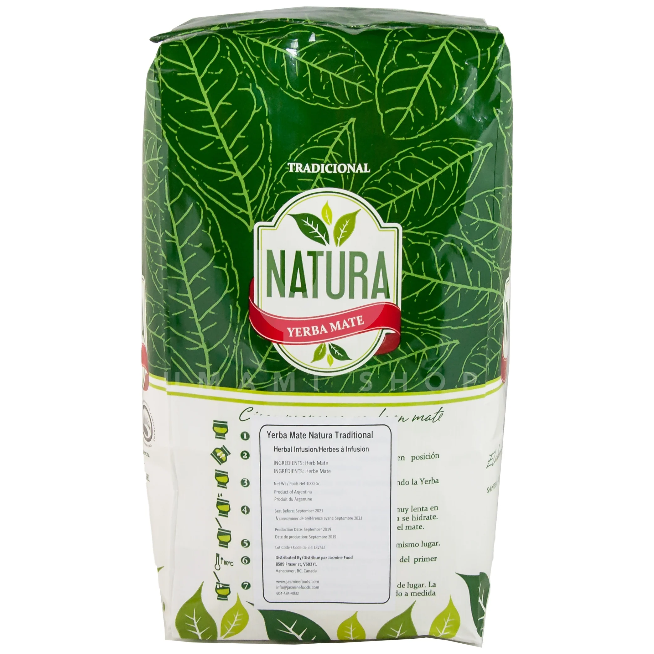 Yerba Mate Traditional 2.2lbs - Image 2
