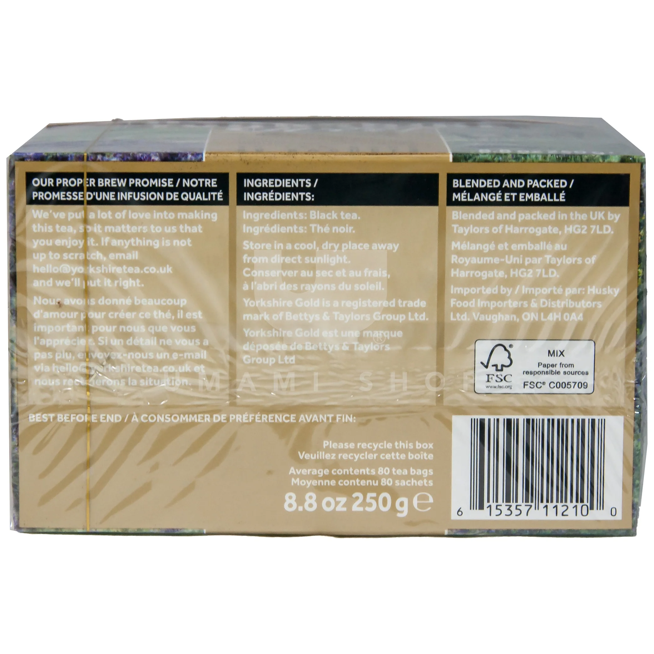 Yorkshire Tea Gold (80Bags) - Image 2
